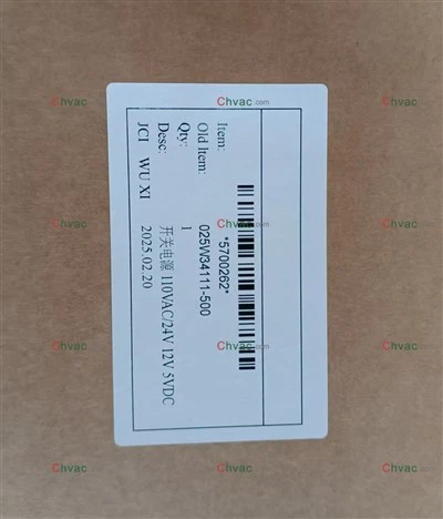 York Reservedeler 025 34111 000 Strømforsyning