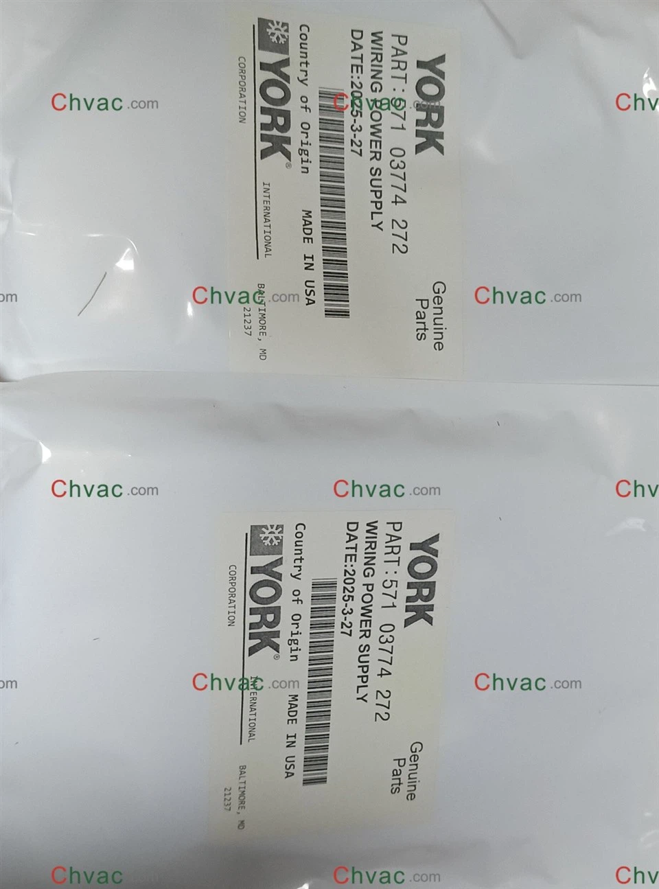 York 571-03774-272 KABLERING STRØMFORSYNING YD